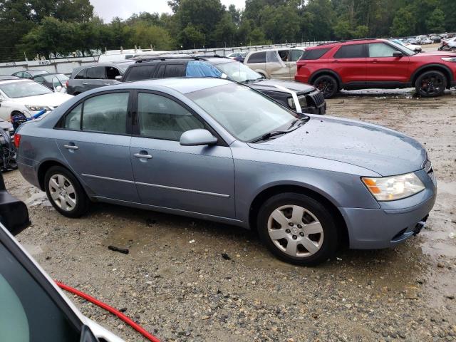 5NPET46C99H439915 - 2009 HYUNDAI SONATA GLS BLUE photo 4