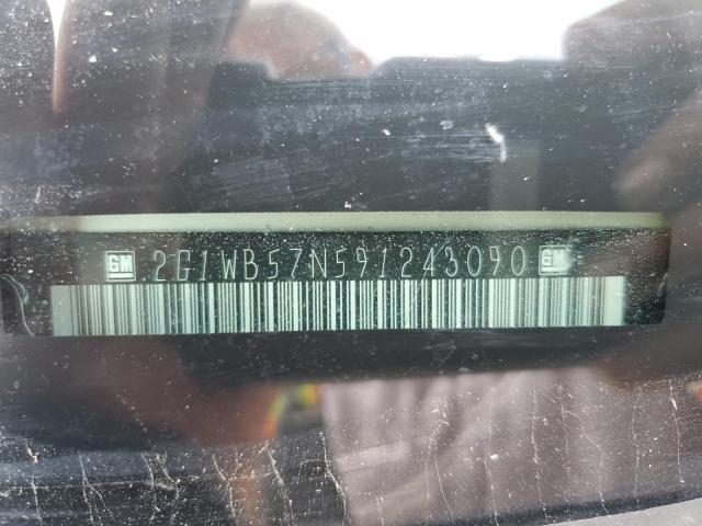 2G1WB57N591243090 - 2009 CHEVROLET IMPALA LS WHITE photo 13