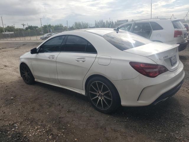 WDDSJ4GB7JN647574 - 2018 MERCEDES-BENZ CLA 250 4MATIC WHITE photo 2