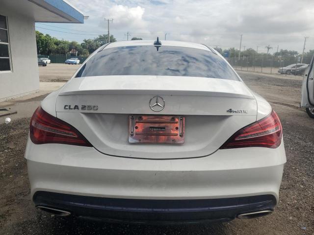 WDDSJ4GB7JN647574 - 2018 MERCEDES-BENZ CLA 250 4MATIC WHITE photo 6