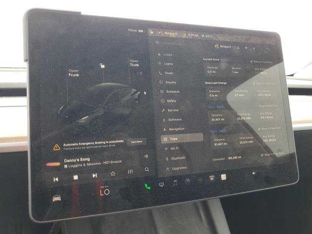 7SAYGDEE3PF691274 - 2023 TESLA MODEL Y Negro foto 9