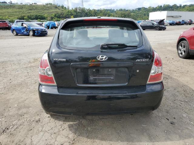 KMHCM3AC0AU159926 - 2010 HYUNDAI ACCENT BLUE BLACK photo 6