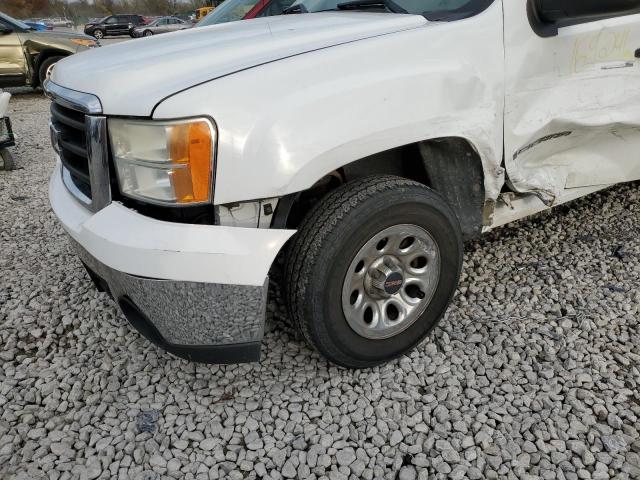 1GTEC14C19Z900566 - 2009 GMC SIERRA C1500 WHITE photo 9