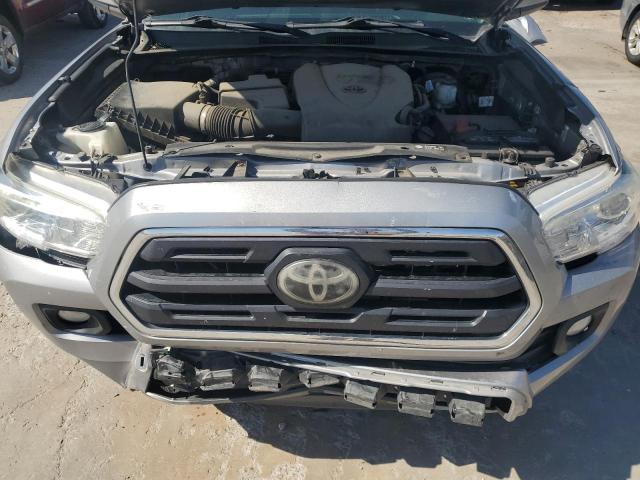 3TMCZ5AN8KM247552 - 2019 TOYOTA TACOMA DOUBLE CAB SILVER photo 12
