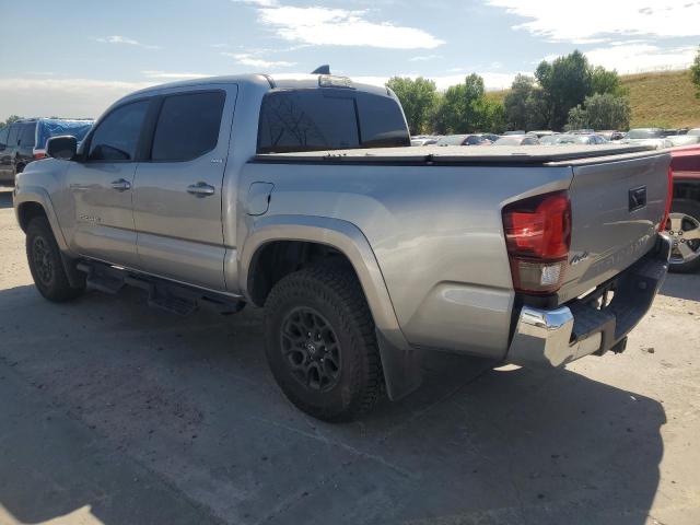 3TMCZ5AN8KM247552 - 2019 TOYOTA TACOMA DOUBLE CAB SILVER photo 2
