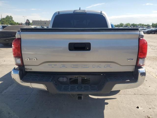 3TMCZ5AN8KM247552 - 2019 TOYOTA TACOMA DOUBLE CAB SILVER photo 6