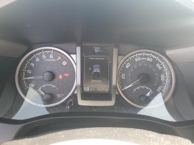 3TMCZ5AN8KM247552 - 2019 TOYOTA TACOMA DOUBLE CAB SILVER photo 9