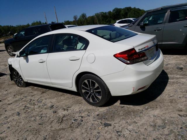 19XFB2F82FE254029 - 2015 HONDA CIVIC EX WHITE photo 2