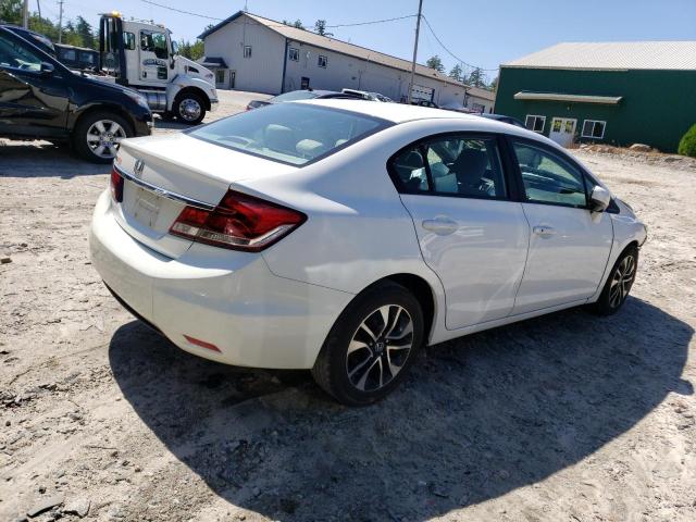 19XFB2F82FE254029 - 2015 HONDA CIVIC EX WHITE photo 3