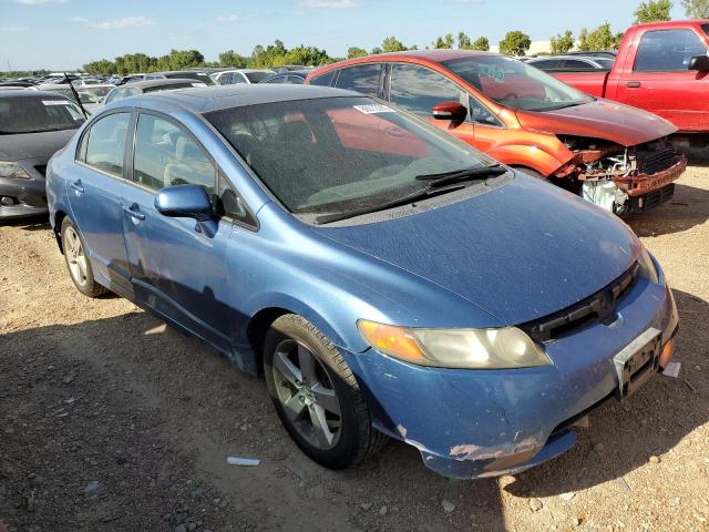 1HGFA16846L093611 - 2006 HONDA CIVIC EX BLUE photo 4