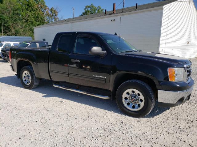 1GTR2VEA8CZ263224 - 2012 GMC SIERRA K1500 SLE BLACK photo 4