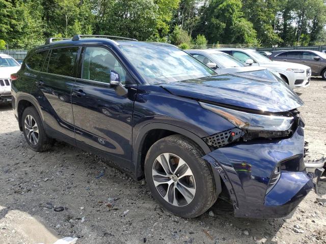 5TDHZRBHXNS191124 - 2022 TOYOTA HIGHLANDER XLE Mavi foto 4