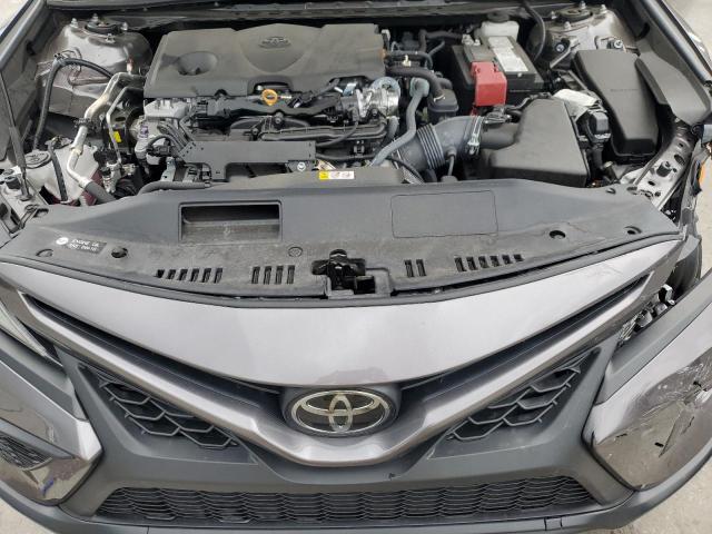 4T1G11AK1RU206561 - 2024 TOYOTA CAMRY SE NIGHT SHADE GRAY photo 11