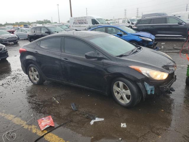 KMHDH4AEXDU787724 - 2013 HYUNDAI ELANTRA GLS BLACK photo 4