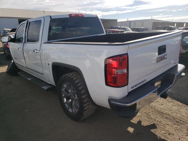 3GTU2VEC7EG383322 - 2014 GMC SIERRA K1500 SLT WHITE photo 3