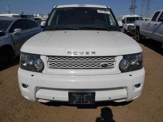 SALSF2D40BA272828 - 2011 LAND ROVER RANGE ROVE HSE WHITE photo 5