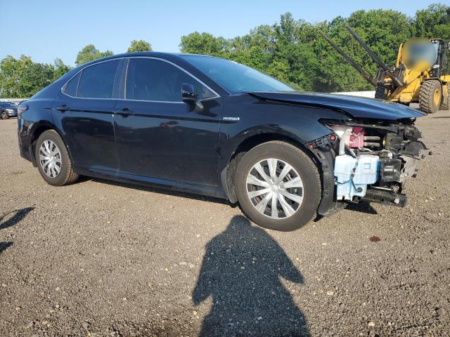 4T1C31AK0MU552960 - 2021 TOYOTA CAMRY LE BLACK photo 4