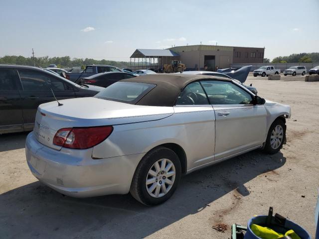 1C3LC45K08N630237 - 2008 CHRYSLER SEBRING SILVER photo 3