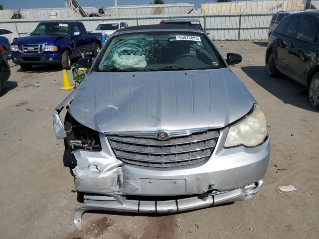 1C3LC45K08N630237 - 2008 CHRYSLER SEBRING SILVER photo 5