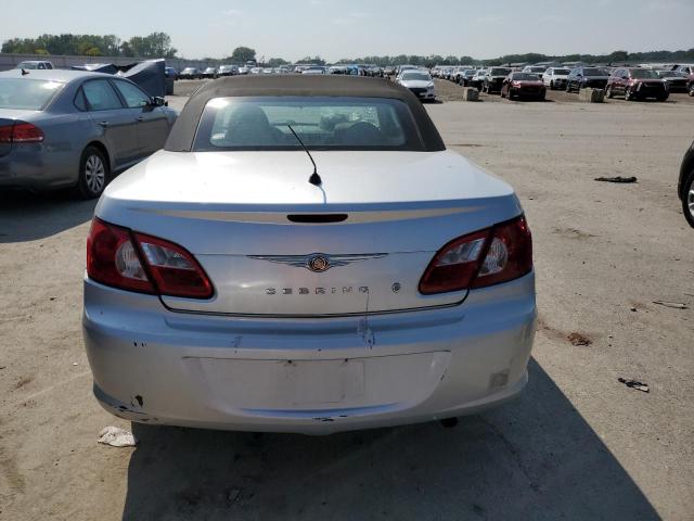 1C3LC45K08N630237 - 2008 CHRYSLER SEBRING SILVER photo 6