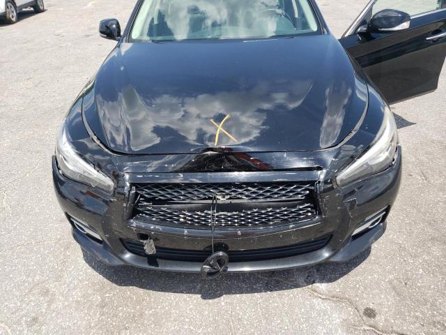 JN1CV7AR2HM681399 - 2017 INFINITI Q50 BASE أسود صورة 11