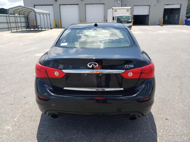 JN1CV7AR2HM681399 - 2017 INFINITI Q50 BASE أسود صورة 6