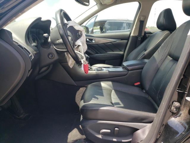 JN1CV7AR2HM681399 - 2017 INFINITI Q50 BASE أسود صورة 7