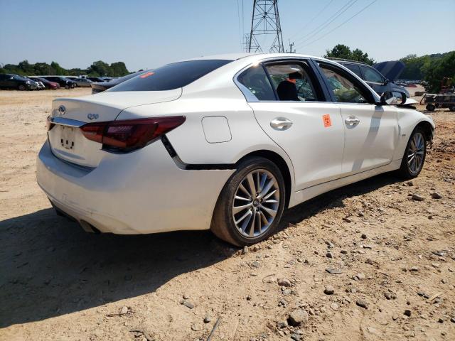 JN1EV7AP2JM353705 - 2018 INFINITI Q50 LUXE თეთრი ფოტო 3