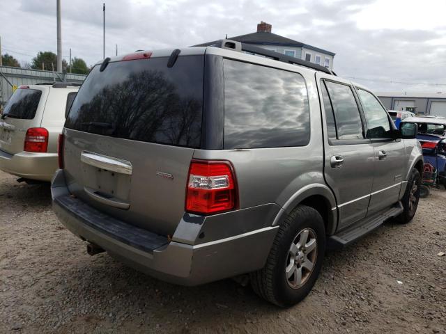 1FMFU16548LA44936 - 2008 FORD EXPEDITION XLT GRAY photo 4