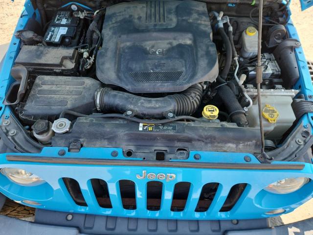 1C4BJWDG9JL829519 - 2018 JEEP WRANGLER U SPORT Mavi foto 12