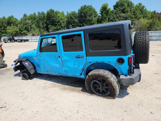 1C4BJWDG9JL829519 - 2018 JEEP WRANGLER U SPORT Mavi foto 2