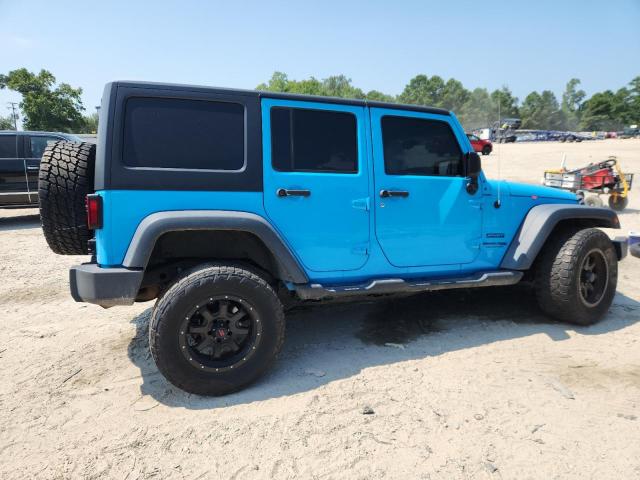 1C4BJWDG9JL829519 - 2018 JEEP WRANGLER U SPORT Mavi foto 3