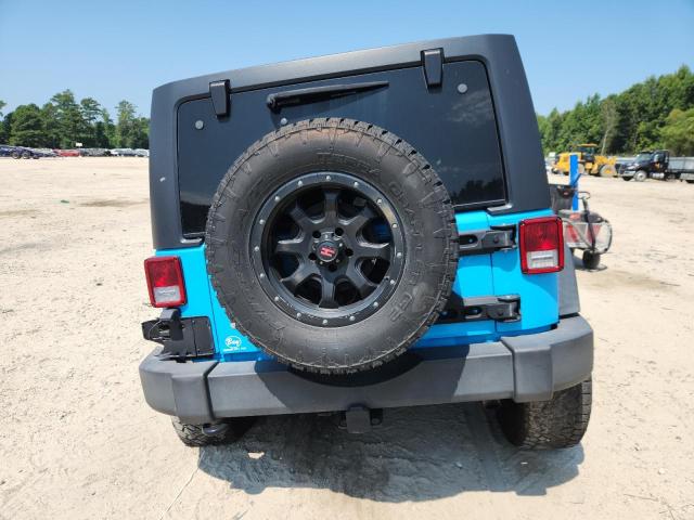 1C4BJWDG9JL829519 - 2018 JEEP WRANGLER U SPORT Mavi foto 6
