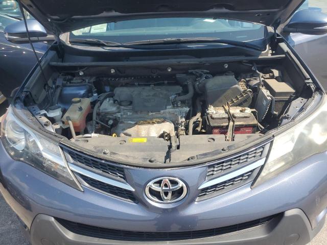 2T3RFREV4EW172789 - 2014 TOYOTA RAV4 XLE BLUE photo 12