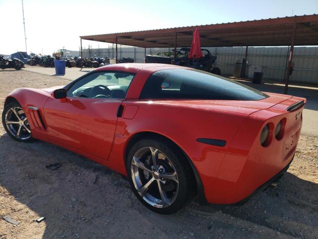 1G1YW2DW9C5106264 - 2012 CHEVROLET CORVETTE GRAND SPORT RED photo 2