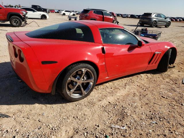 1G1YW2DW9C5106264 - 2012 CHEVROLET CORVETTE GRAND SPORT RED photo 3