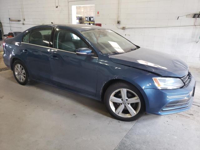 3VWD07AJ3FM309711 - 2015 VOLKSWAGEN JETTA SE BLUE photo 4