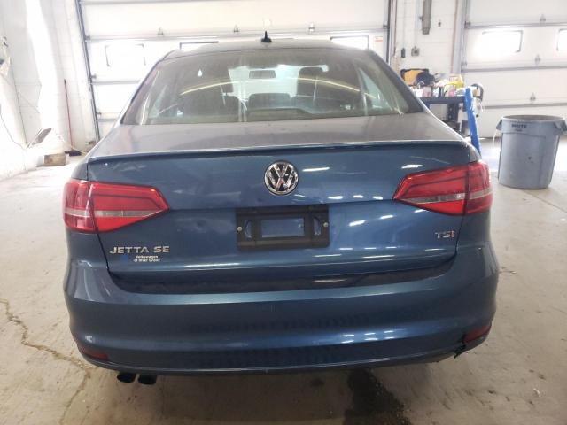 3VWD07AJ3FM309711 - 2015 VOLKSWAGEN JETTA SE BLUE photo 6