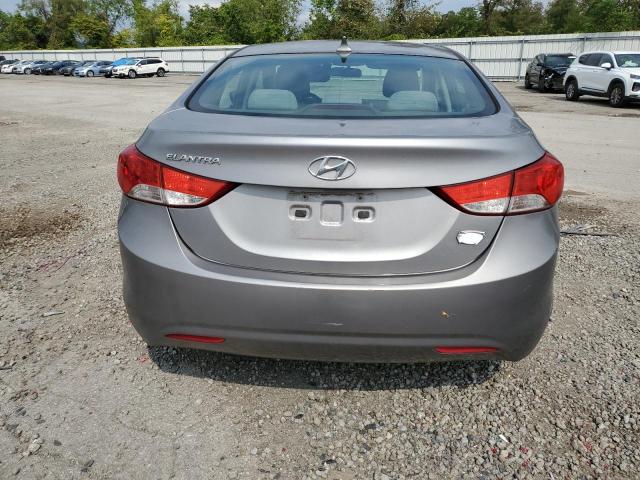 KMHDH4AE8BU080778 - 2011 HYUNDAI ELANTRA GLS GRAY photo 6