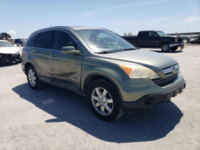 JHLRE38799C000833 - 2009 HONDA CR-V EXL GREEN photo 4