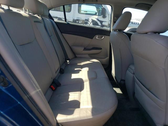 2HGFB2F97DH508975 - 2013 HONDA CIVIC EXL BLUE photo 10