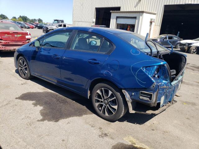 2HGFB2F97DH508975 - 2013 HONDA CIVIC EXL BLUE photo 2