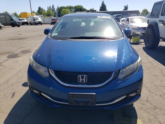 2HGFB2F97DH508975 - 2013 HONDA CIVIC EXL BLUE photo 5