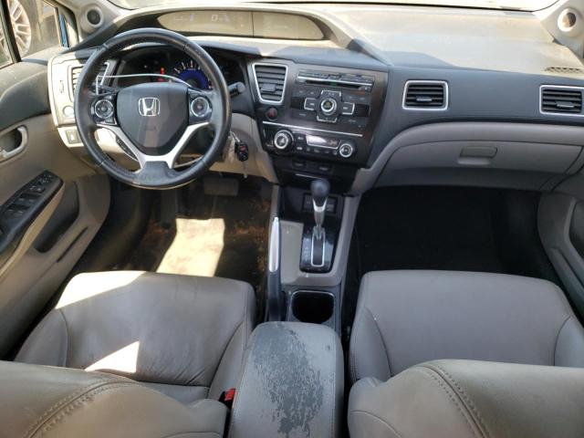 2HGFB2F97DH508975 - 2013 HONDA CIVIC EXL BLUE photo 8