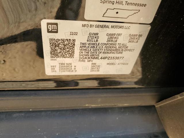 1GKKNML44PZ153877 - 2023 GMC ACADIA SLT 黑色 照片 12