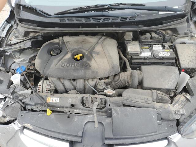 5NPDH4AE0FH603358 - 2015 HYUNDAI ELANTRA SE SILVER photo 11