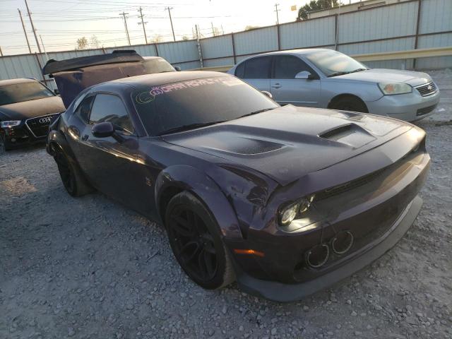 2C3CDZFJ4NH245901 - 2022 DODGE CHALLENGER R/T SCAT PACK PURPLE photo 4