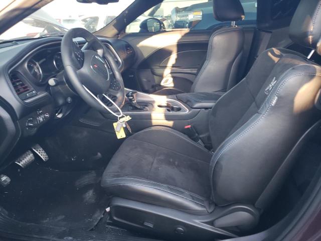 2C3CDZFJ4NH245901 - 2022 DODGE CHALLENGER R/T SCAT PACK PURPLE photo 7