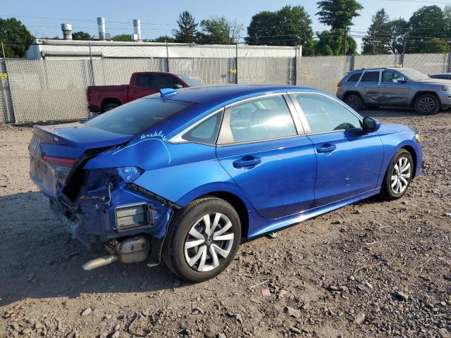 2HGFE2F27PH571346 - 2023 HONDA CIVIC LX Azul foto 3