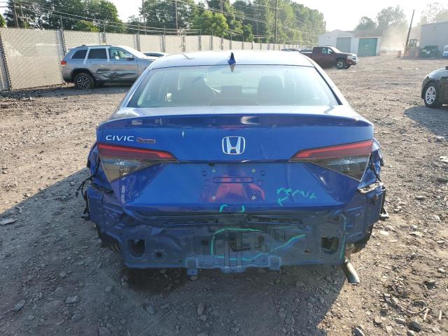 2HGFE2F27PH571346 - 2023 HONDA CIVIC LX Azul foto 6